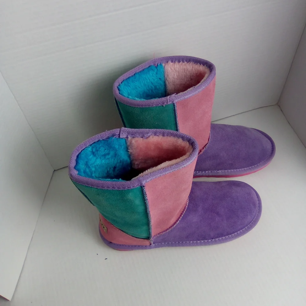 SOLO Colourful Women's Boots SIZE 39 - Picture 6 of 9